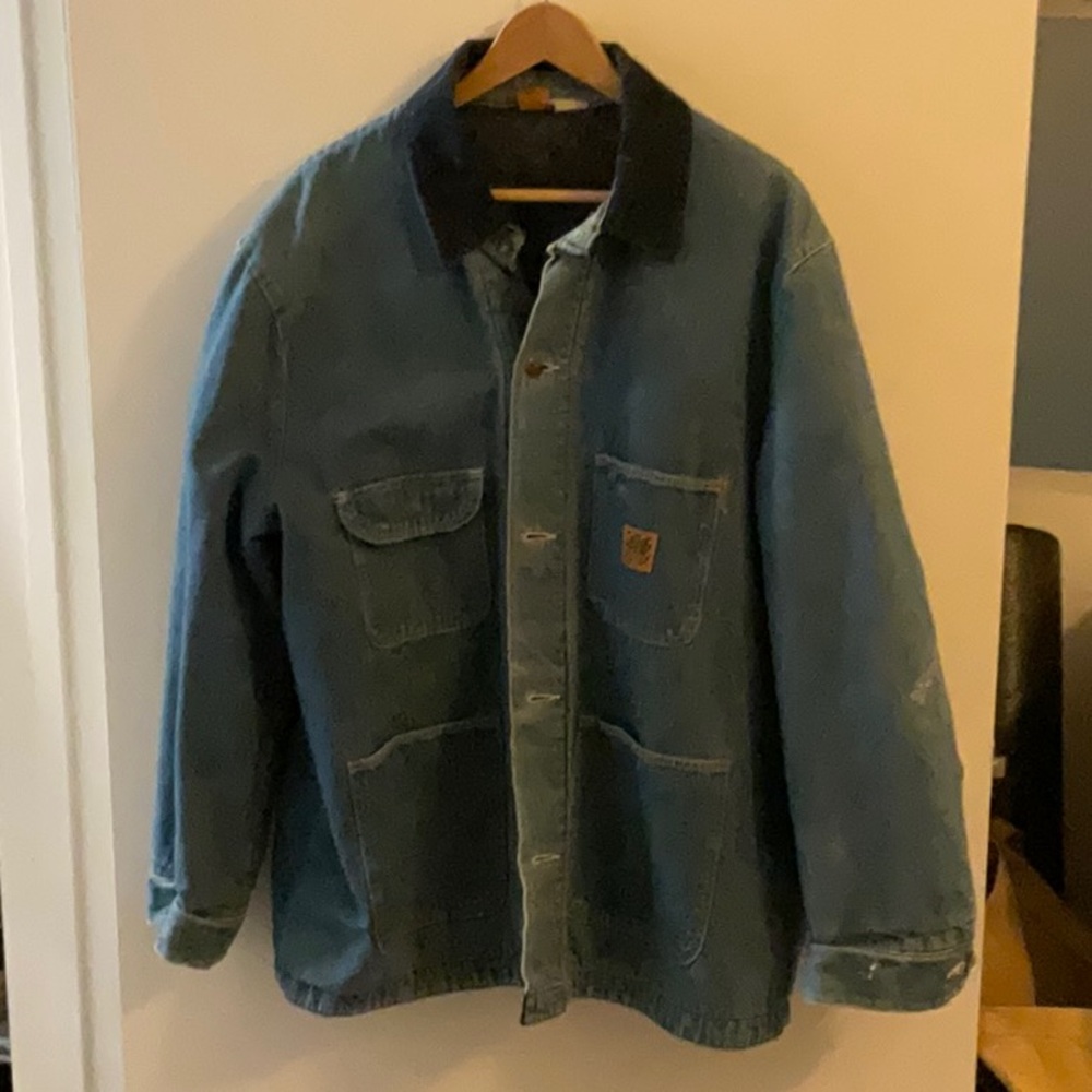 Big Ben (Wrangler) Vintage blanked lined Denim Jacket size XL